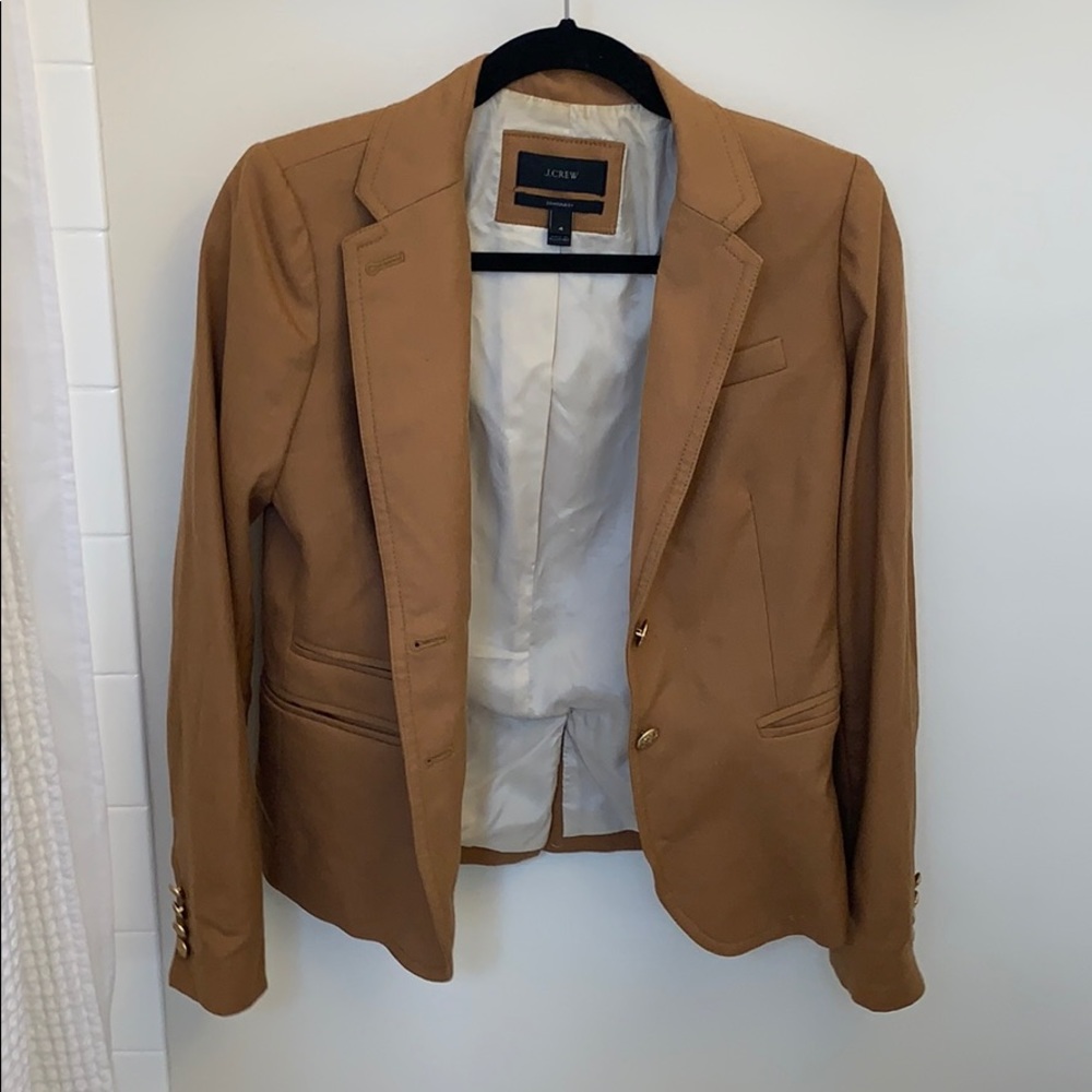 J Crew Camel Blazer